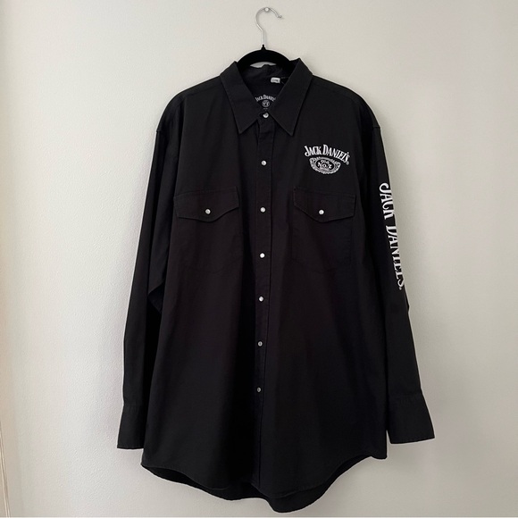 Jack Daniels | Shirts | Jack Daniels Old No 7 Pearl Snap Button Down Long  Sleeve Shirt Xl | Poshmark